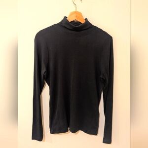 Vineyard Vines Black Pima Cotton Turtleneck